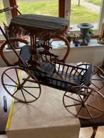 Oude poppen wagen, Ophalen