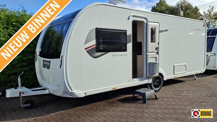 Whirlwind 550, Caravans en Kamperen, Caravans, Bedrijf, tot en met 4, 1000 - 1250 kg, Standaardzit, Elddis, Lengtebed, Queensbed