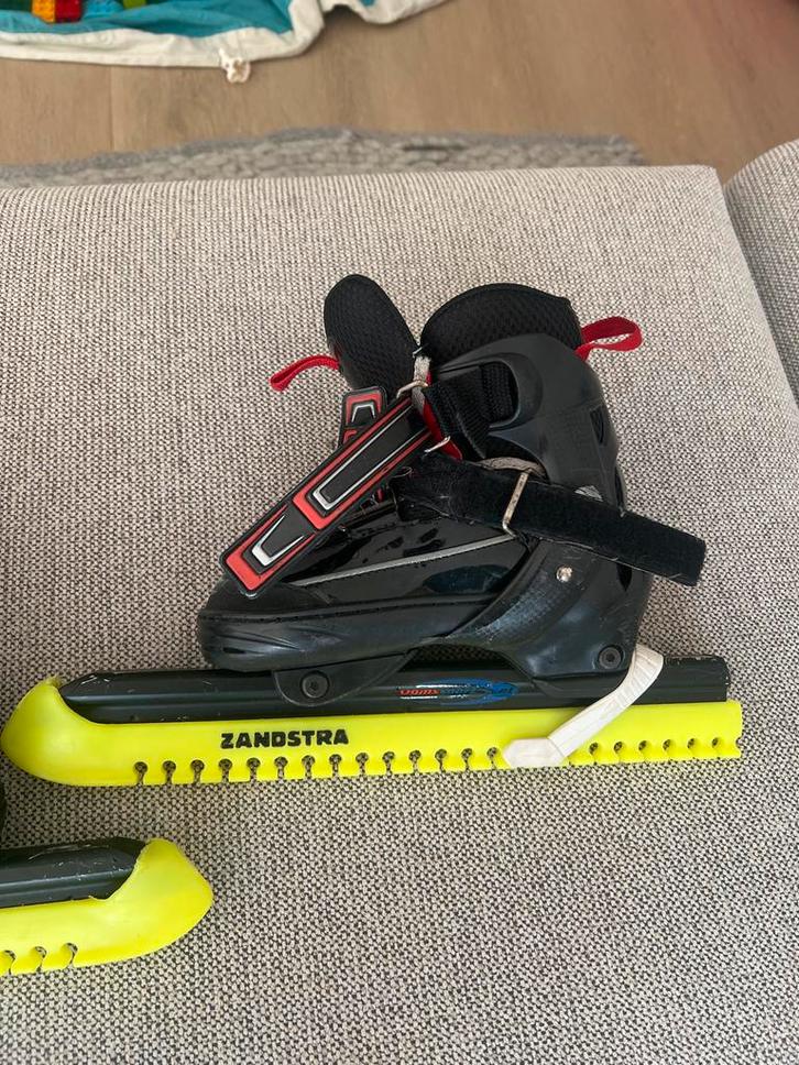 Zandstra Noren verstelbaar 31-34, Sport en Fitness, Schaatsen, Gebruikt, Noren, Zandstra, Ophalen of Verzenden