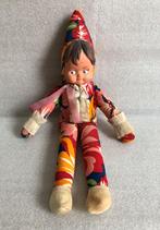 Vintage Pop Knuffel Harlekijn Nar 39 cm, Ophalen of Verzenden, Gebruikt, Pop