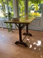Franse sfeervolle tafel met originele thonet stoelen, Ophalen of Verzenden, Gebruikt