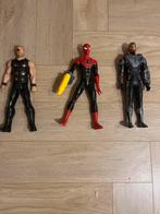 Marvel Poppen Set - Thor, Spiderman, Iron Man, Ophalen, Gebruikt