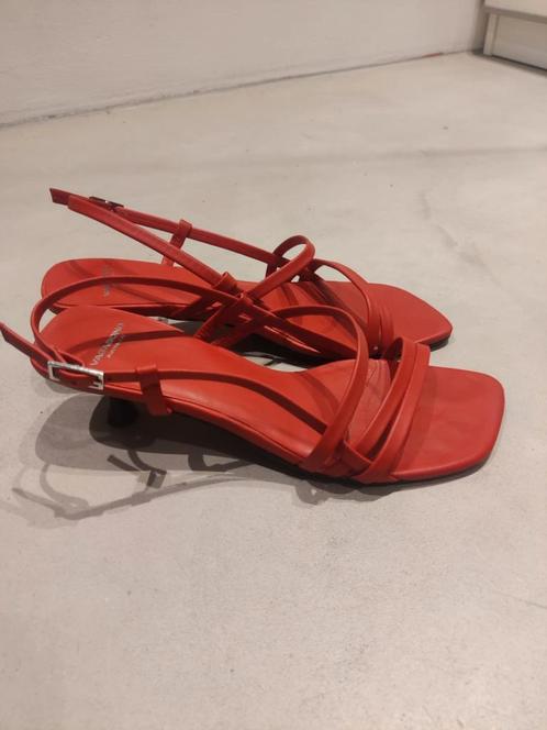 Vagabond kitten heels MAAT 40, Kleding | Dames, Schoenen, Gedragen, Rood, Ophalen of Verzenden