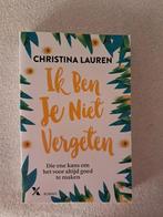 ik ben je niet vergeten: Christina Lauren nieuw, Ophalen of Verzenden, Nieuw