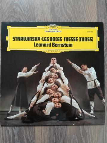 Stravinsky - Les Noces, Messe (Mass) - Bernstein beschikbaar voor biedingen