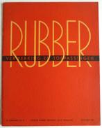 RUBBER toepassingen oktober 1950  Rubberstichting Delft, Verzenden, Gebruikt, Overige typen