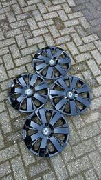 set zwarte renault wieldoppen 15 inch 4 stuks, Auto diversen, Wieldoppen, Ophalen of Verzenden, Nieuw