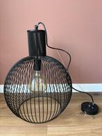 Moderne zwarte metalen hanglamp - Diana, Huis en Inrichting, Lampen | Hanglampen, Ophalen, Zo goed als nieuw, Minder dan 50 cm