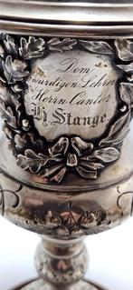Zilveren Trofee Duits Zilver GEWELDIG MOOI, Antiek en Kunst, Verzenden, Zilver