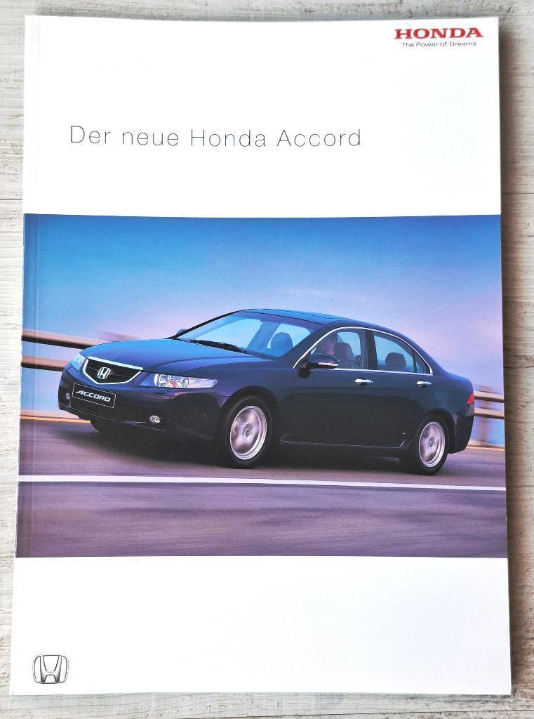 Folder Honda Accord 2003, Honda, Nieuw, Ophalen of Verzenden, Honda