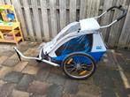 XLC Duo fietskar, Fietsen en Brommers, Fietsaccessoires | Aanhangers en Karren, Ophalen, Gebruikt, Kinderkar, 40 tot 60 kg