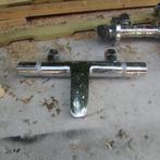 2 Douche kranen, Doe-het-zelf en Verbouw, Sanitair, Ophalen, Gebruikt, Chroom, Douche