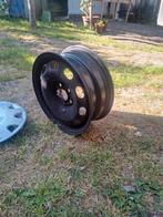 Set velgen 15inch met vw wieldoppen, Ophalen, 15 inch, Zomerbanden, Velg(en)
