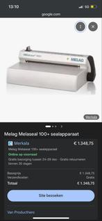 Melaseal 100+ Melag sealapparaat voor medische kliniek, Ophalen of Verzenden