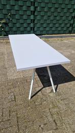Studio Henk tafelblad, wit HPL, 220 x 90 x 4, 200 cm of meer, Rechthoekig, Zo goed als nieuw, Ophalen