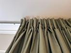 HEMA Verduisterende Gordijnen Groen - Dubbele Plooi, Huis en Inrichting, Stoffering | Gordijnen en Lamellen, Ophalen, 100 tot 150 cm