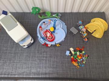 Playmobil Vakantieset: Camper, Zwembad & Tent! beschikbaar voor biedingen