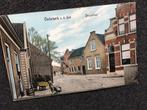 Oude ansichtkaart Dorpstraat Ouderkerk a.d. IJssel  - 1917, Verzamelen, Ophalen of Verzenden, Voor 1920, Gelopen, Zuid-Holland