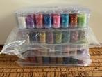 136 potjes glitters knutselglitter nagelglitter, Hobby en Vrije tijd, Knutselen, Ophalen of Verzenden, Nieuw, Materiaal