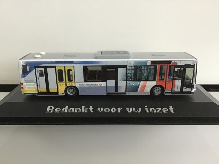 Rietze 72719 MAN bus RET limited edition, Hobby en Vrije tijd, Modelauto's | 1:87, Nieuw, Bus of Vrachtwagen, Rietze, Ophalen of Verzenden