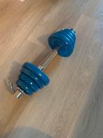 Dumbbell metaal, Sport en Fitness, Fitnessmaterialen, Ophalen of Verzenden, Zo goed als nieuw, Dumbbell