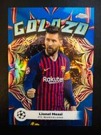 Lionel Messi #GL-5 Topps Chrome UEFA Golazo Blue 135/150, Ophalen of Verzenden, Zo goed als nieuw, Plaatje