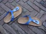 GRATIS VERZENDEN BLAUWE GIZEH BIRKENSTOCKS MT 37, Slippers, Birkenstock Gizeh 37, Zo goed als nieuw, Verzenden