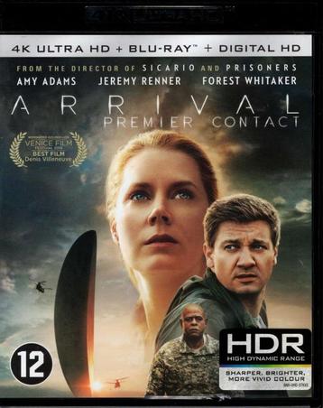 Arrival - 4K Ultra HD + Blu-ray (2016, Denis Villeneuve) -NL beschikbaar voor biedingen
