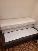 2 eenpersoons boxsprings, Ophalen, 90 cm, Eenpersoons, Zo goed als nieuw
