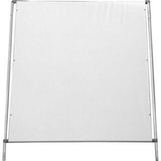 2x Doorwerkscherm compleet, Doe-het-zelf en Verbouw, Steigers, Zo goed als nieuw, Overige typen, 2 tot 5 meter, Ophalen