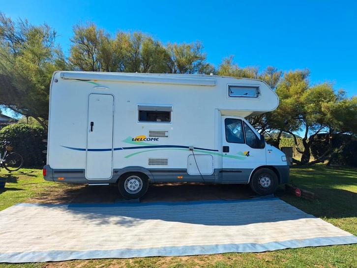 Fijne Chausson camper, Fiat Ducato, APK maart 2026, Caravans en Kamperen, Campers, Particulier, tot en met 6, Alkoof, Fiat, Fiat
