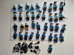 Lego politie blauw city police poppetjes met walki talki, Ophalen of Verzenden, Zo goed als nieuw