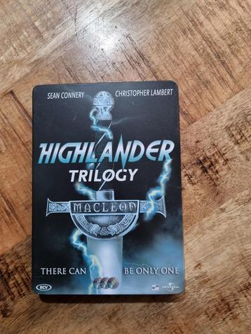 Trilogy Highlander met Christopher Lambert op DVD beschikbaar voor biedingen