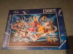 Disney Ravensburger Puzzel 1500 Stukjes, Ophalen of Verzenden, 500 t/m 1500 stukjes, Zo goed als nieuw, Legpuzzel