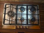 Vijf pits kookplaat gas., Ophalen, Gebruikt, Inbouw, Gas