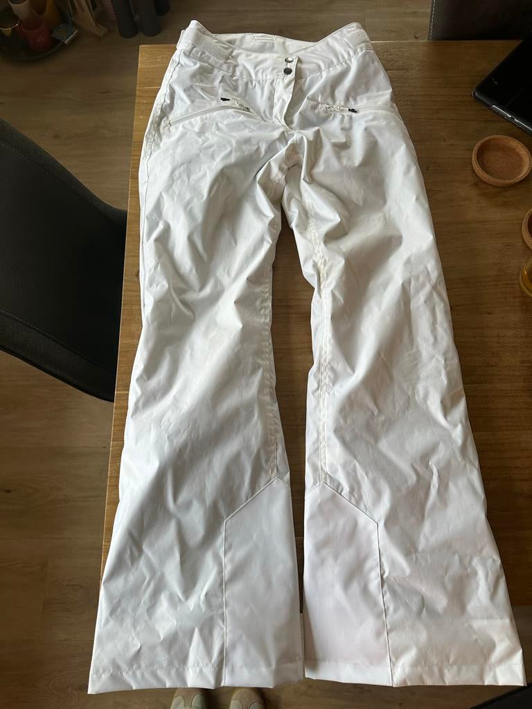 Witte Wedze Skibroek XS-S, Kleding | Dames, Ophalen, Zo goed als nieuw, Maat 34 (XS) of kleiner, Broek