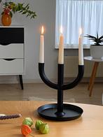 Vintage Kerst 1999 Eniget Ikea kandelaar zwart 3 dinerkaarse, Diversen, Ophalen of Verzenden, Zo goed als nieuw