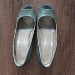 Noë leren pumps groen met peeptoe, maat 39, Kleding | Dames, Schoenen, Pumps, Noë, Ophalen of Verzenden, Zo goed als nieuw