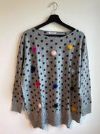 Grijs, gestipt shirt- Lulu, Lulu, Maat 46/48 (XL) of groter, Ophalen of Verzenden, Zo goed als nieuw