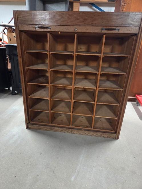 Antieke kast, apothekerskast, wijnkast, winkelkast, Huis en Inrichting, Woonaccessoires | Wijnrekken, Gebruikt, Hout, 25 flessen of meer