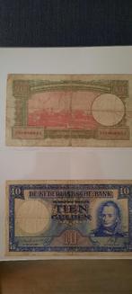 10 gulden 1945, Postzegels en Munten, Bankbiljetten | Nederland, Verzenden, 10 gulden, Los biljet