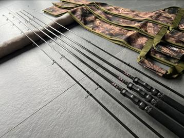 3 x Poeli’s Rods Requiem Light 12ft 2-2,25lbs NIEUWSTAAT! beschikbaar voor biedingen