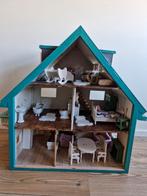 Poppenhuis met accessoires te koop!, Kinderen en Baby's, Speelgoed | Poppenhuizen, Ophalen of Verzenden, Gebruikt, Poppenhuis