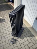 gietijzeren radiator vintage zwart 95 cm hoog, Ophalen, Gebruikt, Radiator, Minder dan 60 cm