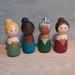 Houten peg dolls dametje., Ophalen of Verzenden