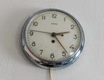 Mooie authentieke klok Hilbink, +- 1950, elektrisch., Ophalen of Verzenden, Gebruikt, Analoog, Wandklok