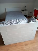 Bopita manhatten bed 90x200 hoogglans wit, Kinderen en Baby's, Ophalen, 85 tot 100 cm, Gebruikt, Matras