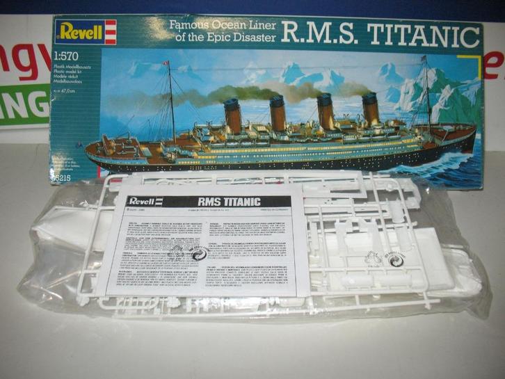 Modelbouwdoos R.M.S. Titanic - model 05215 - 1984 -1:570, Hobby en Vrije tijd, Modelbouw | Overige, Nieuw, Groter dan 1:32, Ophalen of Verzenden
