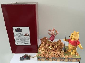 Winnie the Pooh & Piglet ’Jumping into Fall’  beschikbaar voor biedingen