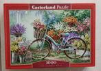 Puzzle Bloemenmarkt - 1000 stukjes (Bieden of Ruilen), Ophalen of Verzenden, 500 t/m 1500 stukjes, Zo goed als nieuw, Legpuzzel